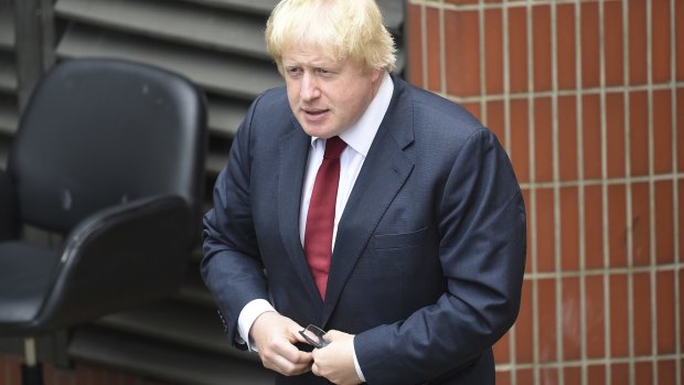 Boris Johnson, former mayor of London, has been trying to quell fears after the Brexit vote. 