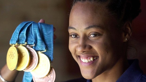 US sprinter Marion Jones was stripped of her three gold medals from the Sydney Olympics.