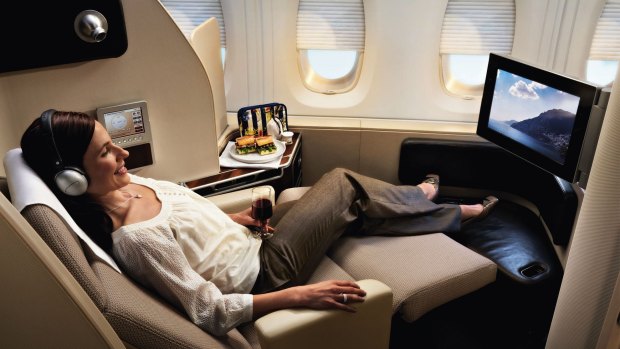 Qantas' business and first class passengers will see credit card booking fees more than double under the new system.