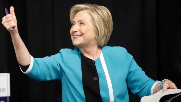 Hillary Clinton: gave a thumbs-up to the new site.