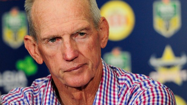 Wayne Bennett's private life became front-page news in 2016.