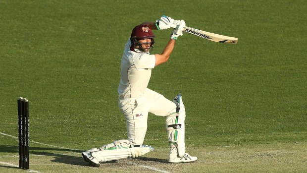 Burns scored a century against NSW last month. 