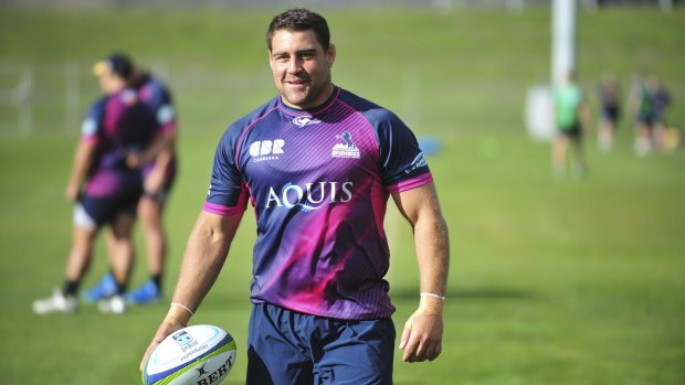 Josh Mann-Rea will replace Stephen Moore in the Brumbies starting team against the Highlanders.