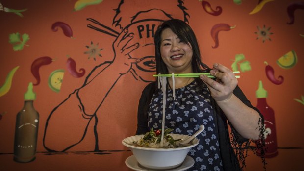 Canberra Vietnamese restaurant owner and former refugee, Sue Le.