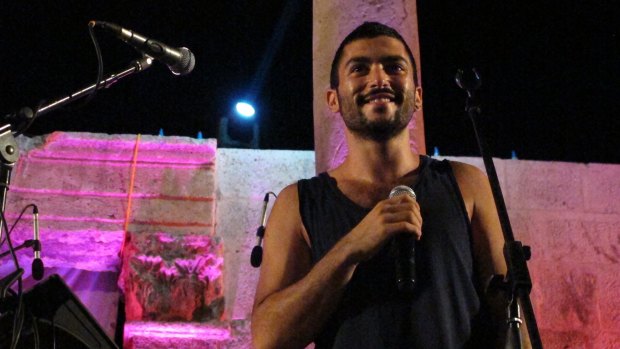 Hamed Sinno is the lead singer and song writer of the Lebanese group Mashrou' Leila.