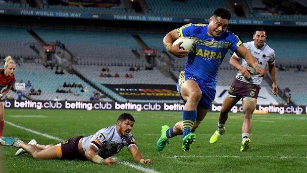 On the rise: Parramatta are on track to play finals football for the first time since 2009.