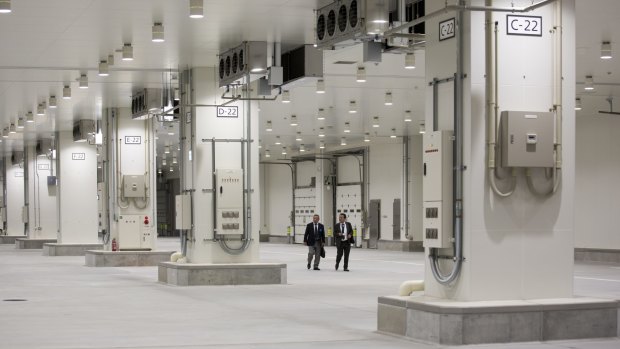 The new Toyosu fish market. ''It's quite grand in scale, but it's also very sanitary and new.''