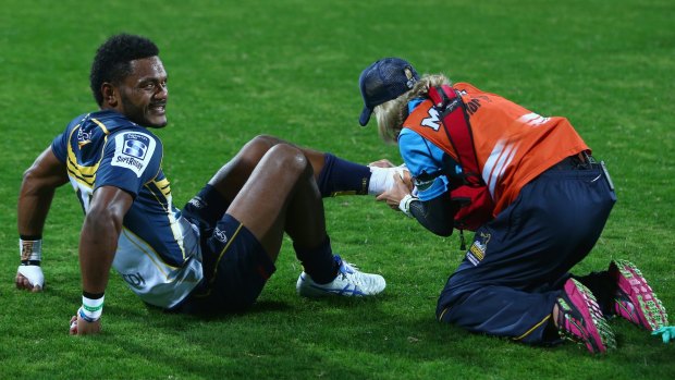 Brumbies winger Henry Speight is in doubt for next weekend's crucial clash against the Canterbury Crusaders.
