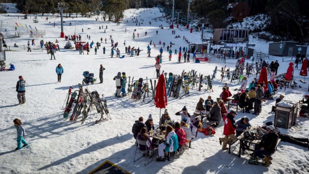 Strong start to the ski season: Almost a million people go through Cooma each year for ski season.