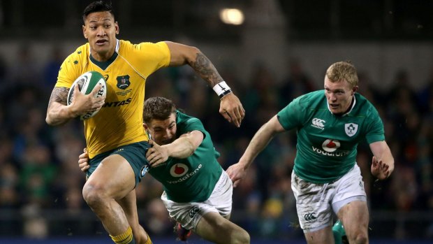 Ireland beat Australia in the sides' last meeting in Dunedin in 2016.