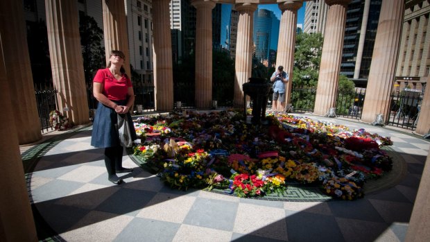Hundreds of Wreaths laid at the Anzac Square memorial and red poppies planted in the gardens will mark the Centenary of Australia and New Zealand's involvement in World War One. ANZAC Day commemorates this military service as well as subsequent wars, conflicts and peacekeeping operations.  