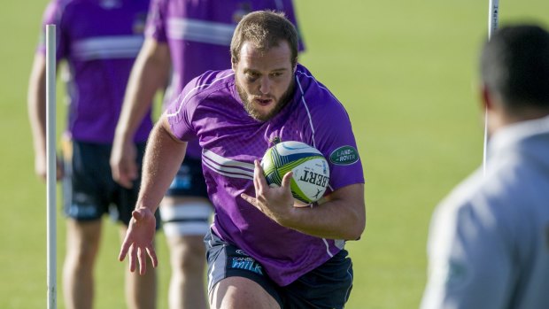 Former Wallabies prop Ben Alexander will be playing for the Canberra Vikings in the National Rugby Championship.
