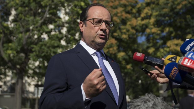 French President Francois Hollande: "The Greek program is serious, credible and shows a determination to remain in the eurozone."