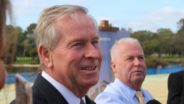 Colin Barnett is standing firm on WA's ban on the Octagon
