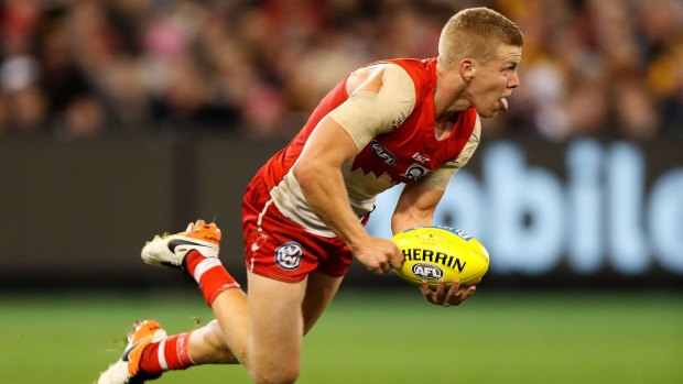 Back in action: Sydney's Dan Hannebery is expected to play in the trial match.