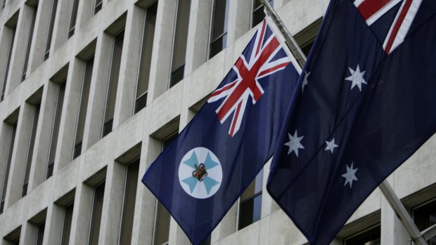 John-Paul Langbroek wants the Queensland state flag flown outside ambulance stations.