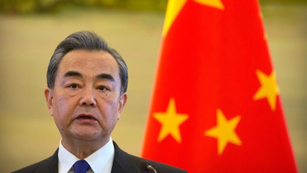 Chinese Foreign Minister Wang Yi has warned against the rising tension.