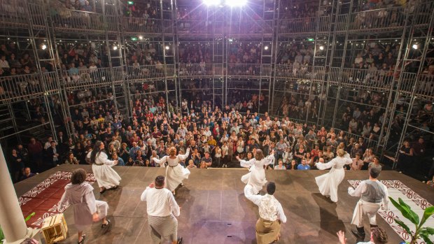<i>Much Ado About Nothing</I> has a Polynesian flavour at the Pop-Up Globe.