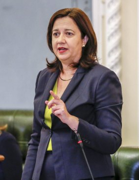 Premier Annastacia Palaszczuk.