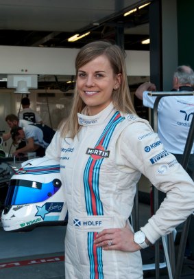 Need for speed: Susie Wolff.