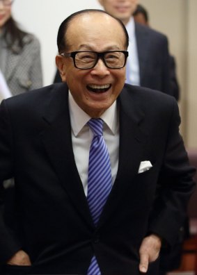 Billionaire Li Ka-shing.