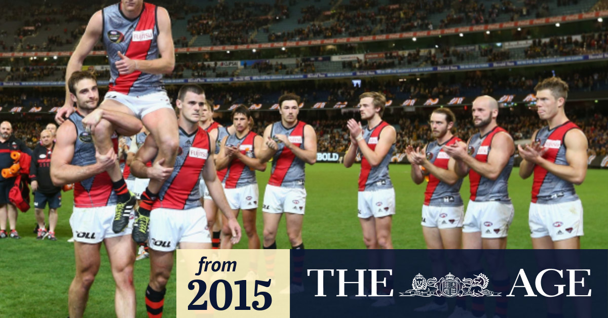 Essendon V Richmond No Fairytale For Dustin Fletcher