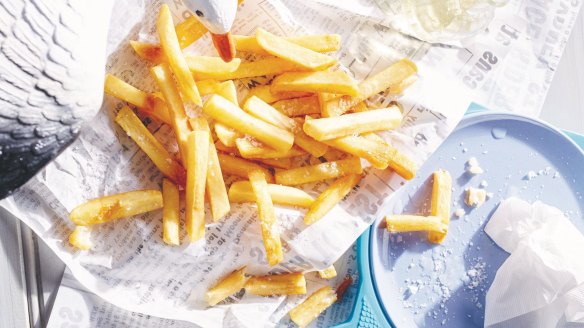 Double crunch hot chips  from Jane Lawson's Milkbar Memories.