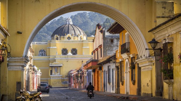 Downtown Antigua.