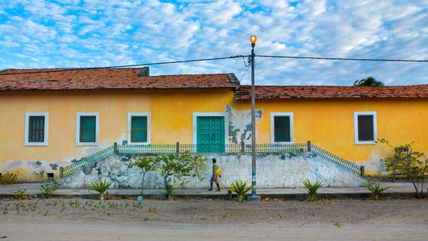 An old Portuguese colonial building, Ibo Island.