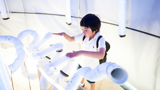 A scene from one of the World Science Festival events in New York.