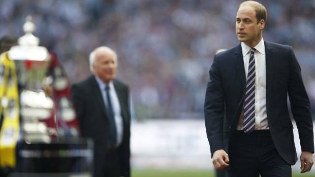 Prince WIlliam criticised FIFA in his FA Cup final speech on Saturday.