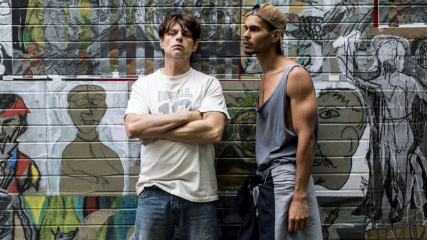 Diversity: Malcolm Kennard and Mark Coles Smith in <i>Pawno</i>.