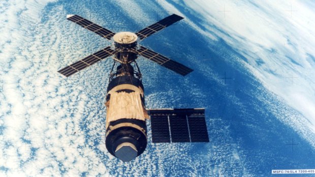 Skylab was the first United States manned space station, and was launched on May 14, 1973. 