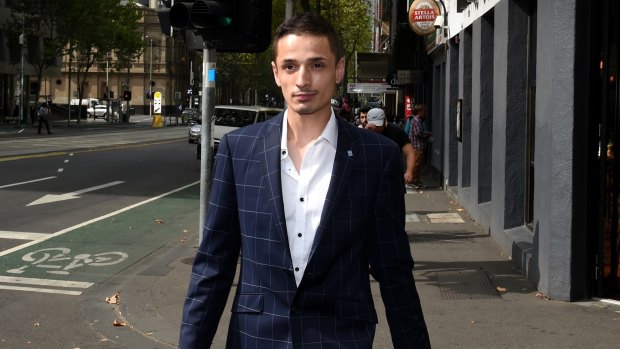 Angelo Gargasoulas (pictured) is the brother of accused Bourke Street killer Dimitrious Gargasoulas.
