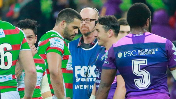 Both the Rabbitohs and the Melbourne Storm teams will lose Crown's sponsorship. 