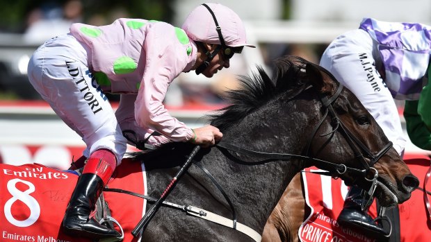 Infamous ride: Frankie Dettori is still searching for that winning feeling in the Melbourne Cup.