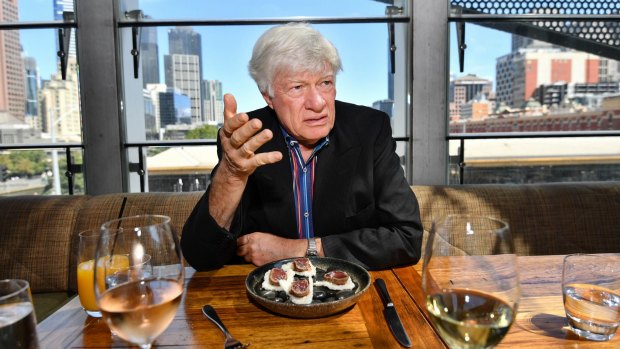 Geoffrey Robertson, fresh from speaking about when folk music changed the world at Port Fairy Folk Festival.