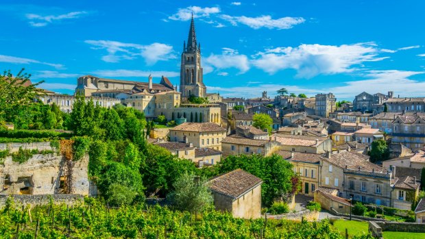 The French village Saint Emilion.