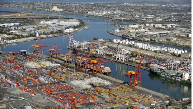 There is a political stoush surrounding plans to privatise Port of Melbourne.