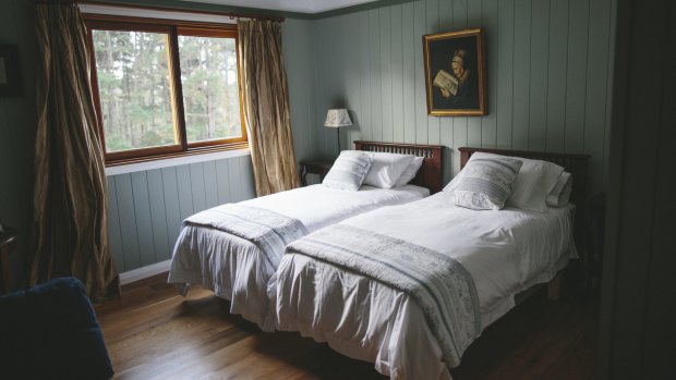 One of the four guest rooms at The Loch, Berrima.