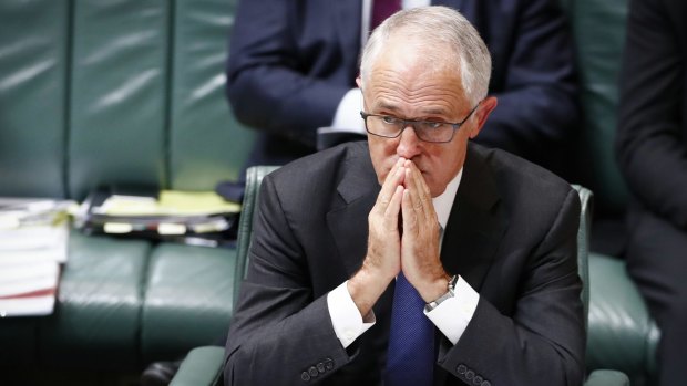 Prime Minister Malcolm Turnbull: Problems threaten to dog him to the next election.