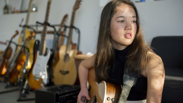 Lucy Sugerman, the 15-year-old singer and Australian National Busking Champion will launch her new acoustic EP at Smith's Alternative on Saturday.
