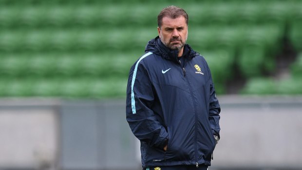 Money move: Ange Postecoglou has been linked with a $3.8 million-a-year deal with Chinese side Shanghai Shenhua.