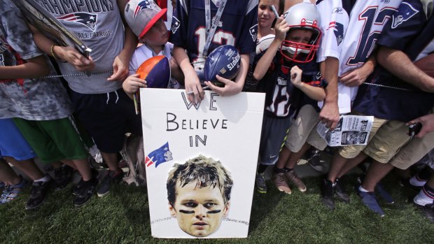 New England Patriots fans were thrilled to hear of the overturning of Tom Brady's ban, with an outpouring on social media.