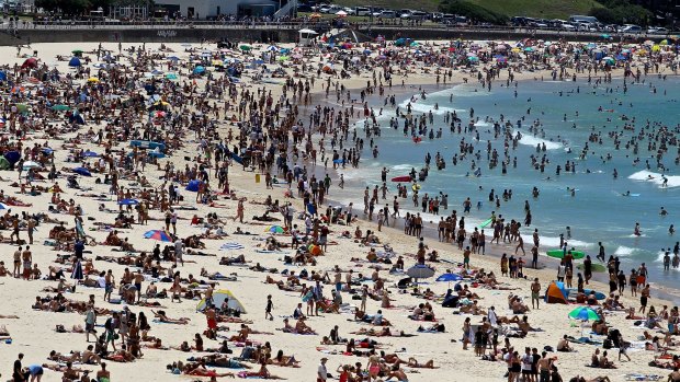 Australia's most Instagrammed: Bondi Beach.