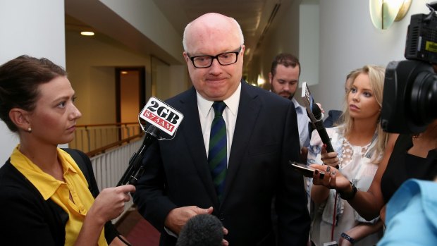 Attorney-General Senator George Brandis says journalists are not the target of the government metadata retention plans.
