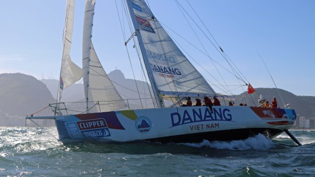 Da Nang-Viet Nam in the Clipper round-the-world yacht race. 