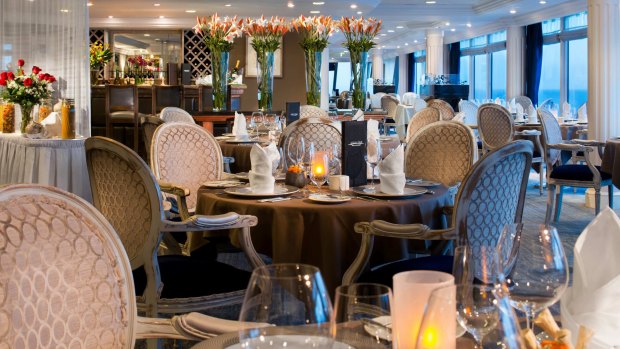 Azamara Journey's Aqualina restaurant.