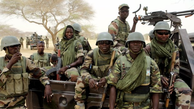 Nigerian special forces prepare to fight Boko Haram in Diffa in March. 