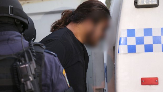 The 18-year-old Wentworthville teenager arrested during raids last Wednesday.